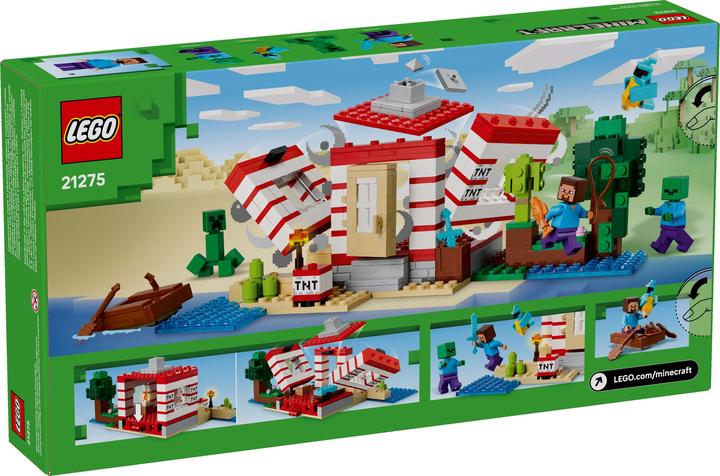 Actual product image LEGO Das TNT-Dschungelhaus (21275, LEGO Minecraft)
