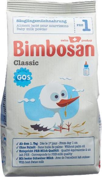 Image du produit Bimbosan Classic 1 (400 g, dès la naissance)