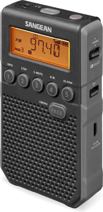 Productafbeelding Sangean DT-800 +BATT zwart (AM, FM)
