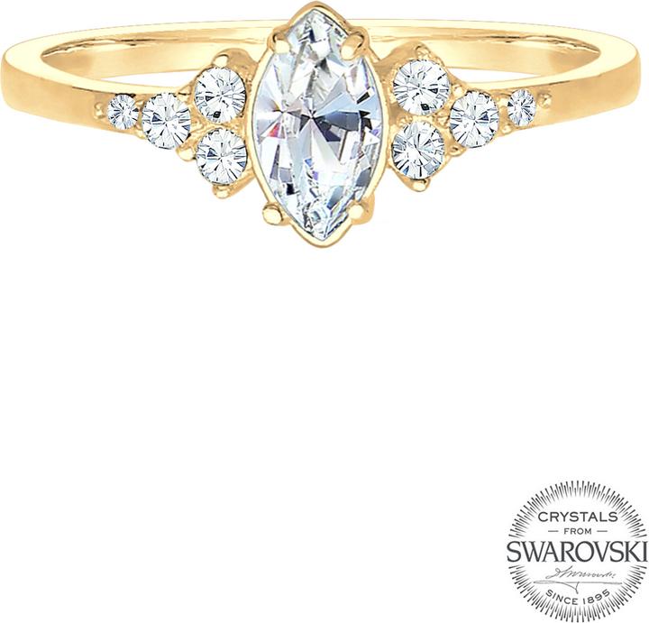 Actual product image Elli Valentin Marquise (56, 925 Silver)
