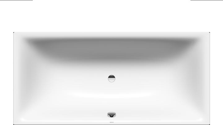 Kaldewei Silenio vasca da bagno 676, 180x80x80x43,5 cm (180 cm, 80 cm)