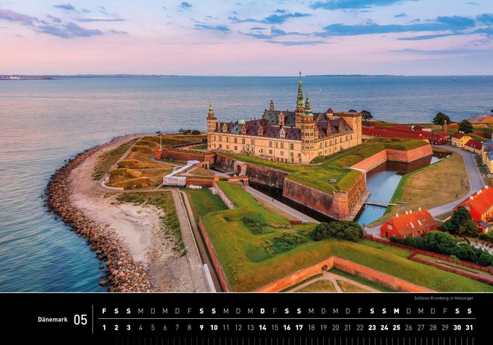 Produktbild Dänemark Premiumkalender 2026 (50 x 35 cm, Deutsch)