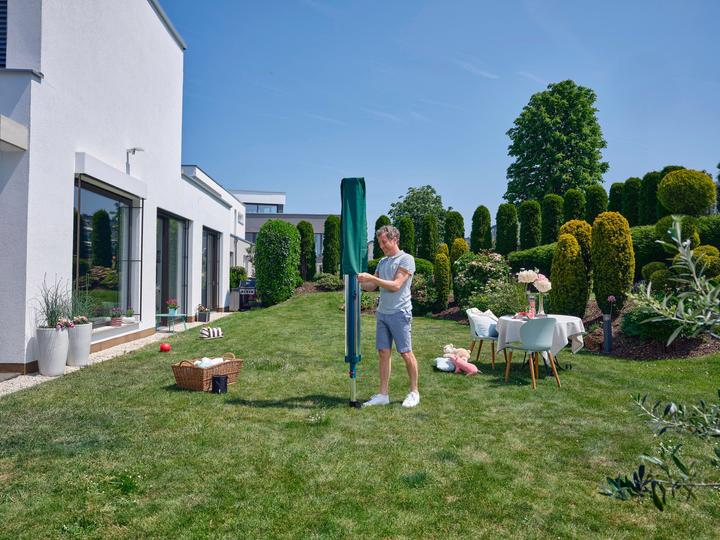 Image du produit Leifheit Séchoir parapluie Linomatic 600 Deluxe Cover (60 m)