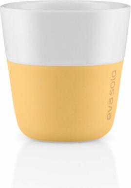Immagine prodotto Eva Solo Tazza da espresso 80 ml, 2 pezzi, giallo/bianco (80 ml, 2 x)