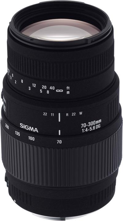 Sigma 70-300mm, f/4.0-5.6 DG Macro, Canon (Canon EF-S, APS-C / DX)