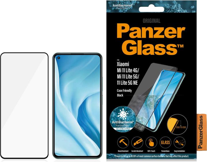 Produktbild PanzerGlass 8042 Mobiltelefon-Bildschirmschutzfolie Xiaomi (1 Stück, Xiaomi Mi 11 Lite)