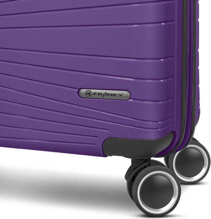 Image du produit Franky Dallas 3.0 4 Rollen Kofferset 3-teilig mit Dehnfalte (188 l, XL (à partir de 115l))