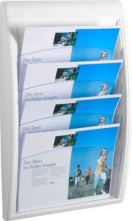 Actual product image Paperflow Brochure wall holder Quickfit, DIN A4 landscape