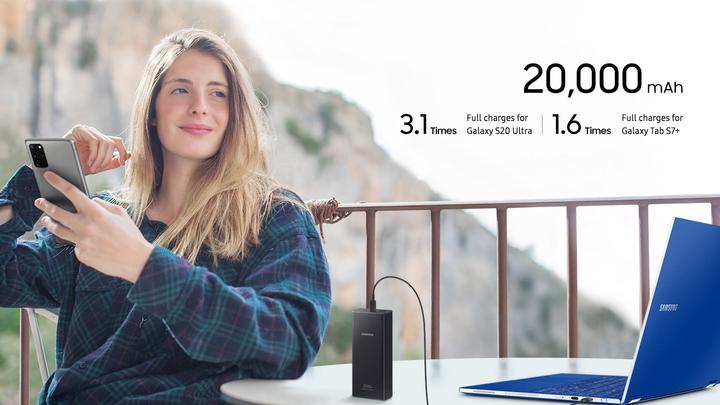 Immagine prodotto Samsung EB-P5300XJ (20000 mAh, 25 W, 74 Wh)