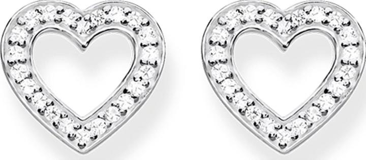 Produktbild Thomas Sabo Ohrstecker Herzen Gross (925er Silber)
