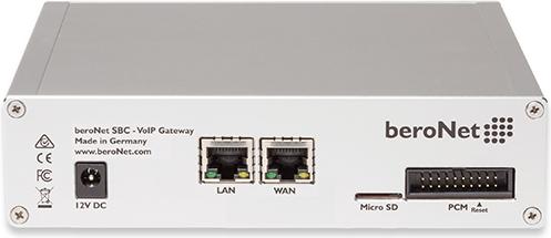 Produktbild Beronet mit 3 freien Slots für Module, Max. gleichzeitige Sessions: 32, Max. gleichzeitige PSTN-Kanäle: 64