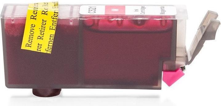 Actual product image Hermex Compatible Ink Cartridge Canon PGI-520 CLI-521 (M, Y, PGBK, C, FC)