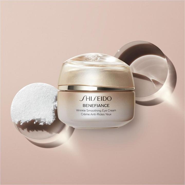 Actual product image Shiseido Benefiance Wrinkle Smoothing Eye Crème (Crème, 15 ml, Day + Night)