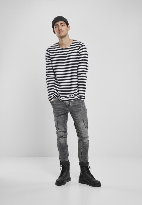 Produktbild Urban Classics Regular Stripe LS (5XL)