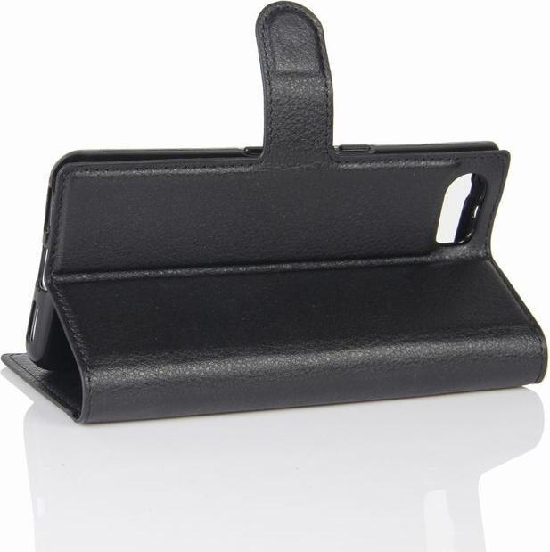 Actual product image MU Classic Litchi Leather Bookcover (KEYone)