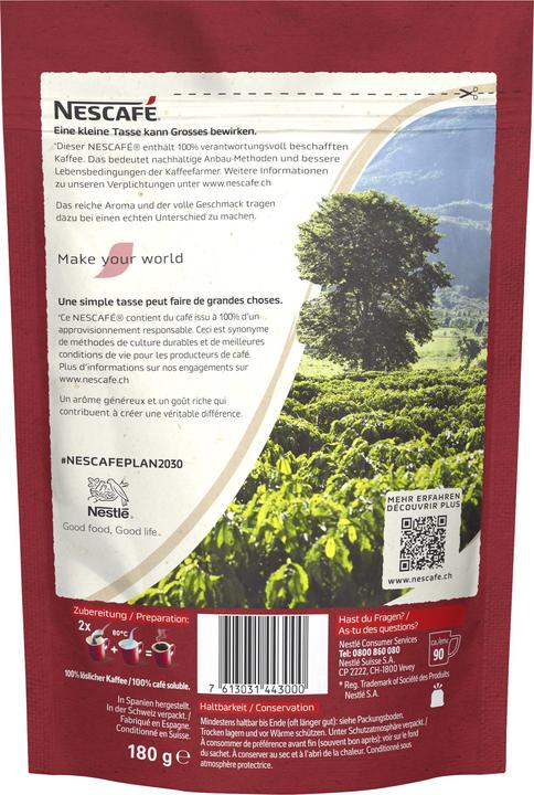 Nescafé Classic soluble coffee pouch (192 g)