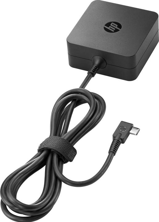 Image du produit HP Adaptateur 5V,12V,15V 45W USB-C (No Cord) inclut le câble d'alimentation (45 W)
