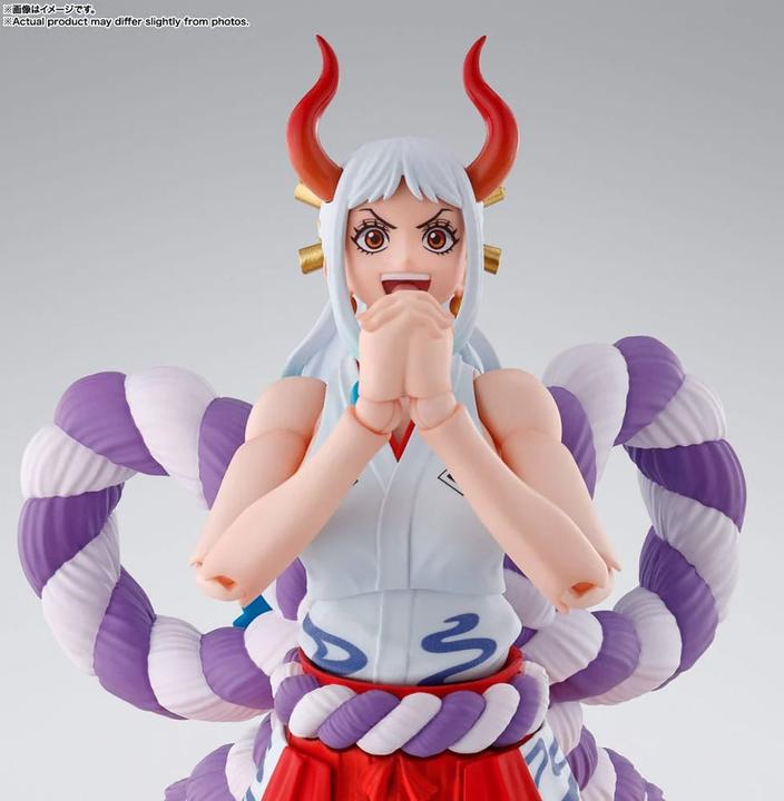 Actual product image Bandai One Piece figurine S.H. Figuarts Yamato 18 cm