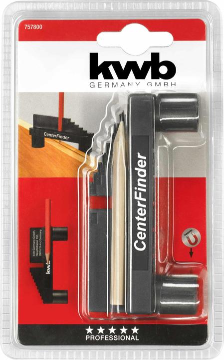 Actual product image kwb Center finder