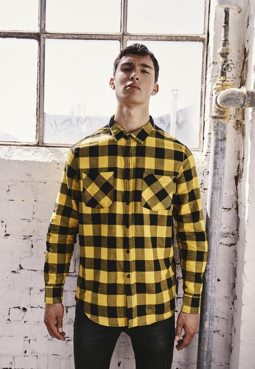 Actual product image Urban Classics Checked Flannel Shirt (L)
