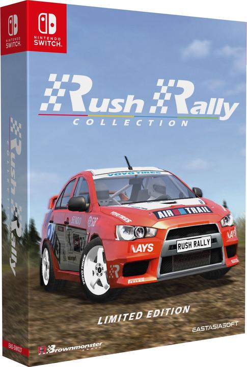 Actual product image Eastasiasoft Rush Rally Collection - Limited Edition (Switch, Switch Lite, Switch OLED, EN)