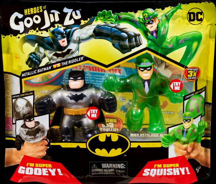 Image du produit Moose Goo Jit Zu - DC Two Pack - Series 3 - Batman VS Riddler (41228)