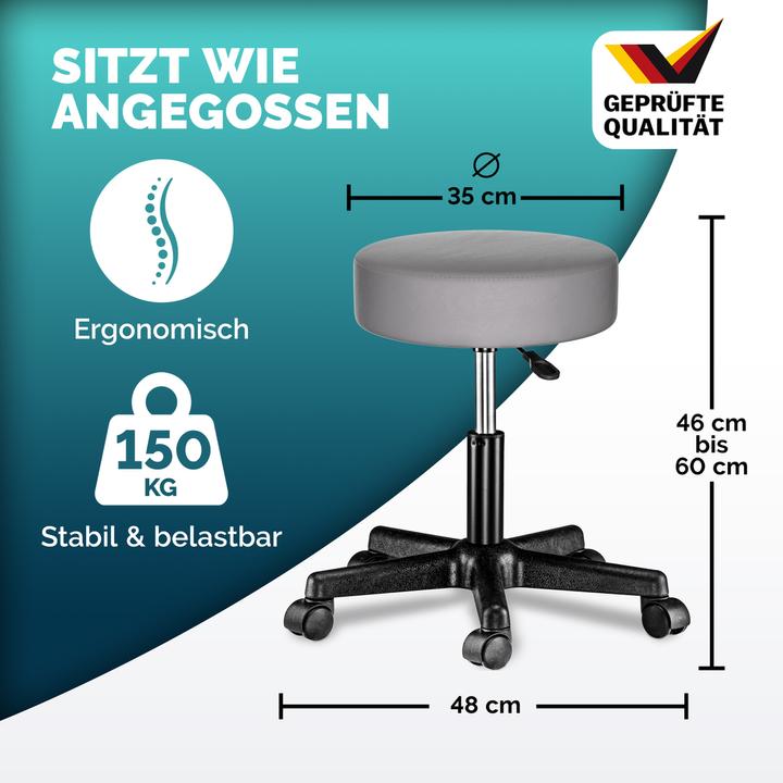 Actual product image Casaria Swivel Stool