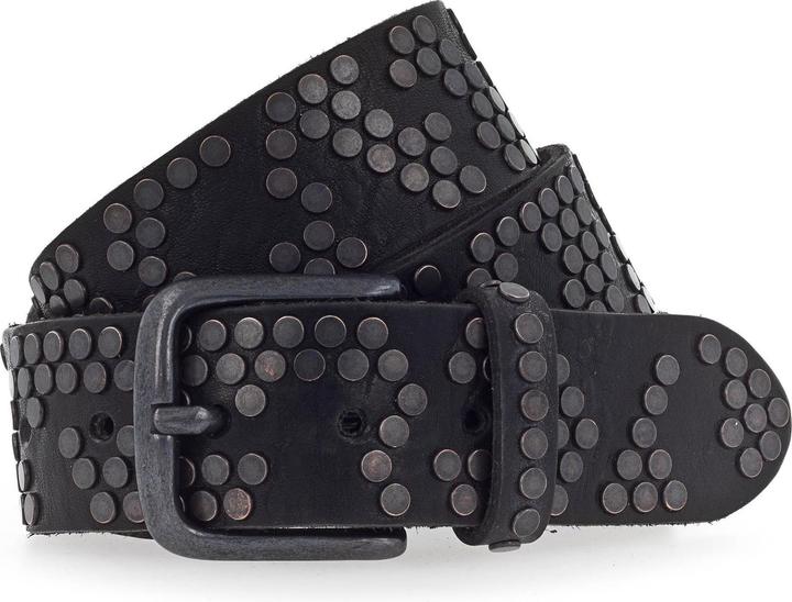 Actual product image B.Belt Studded leather belt (95)