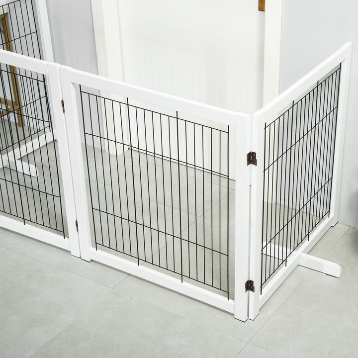 Produktbild PawHut Absperrgitter mit Faltsystem