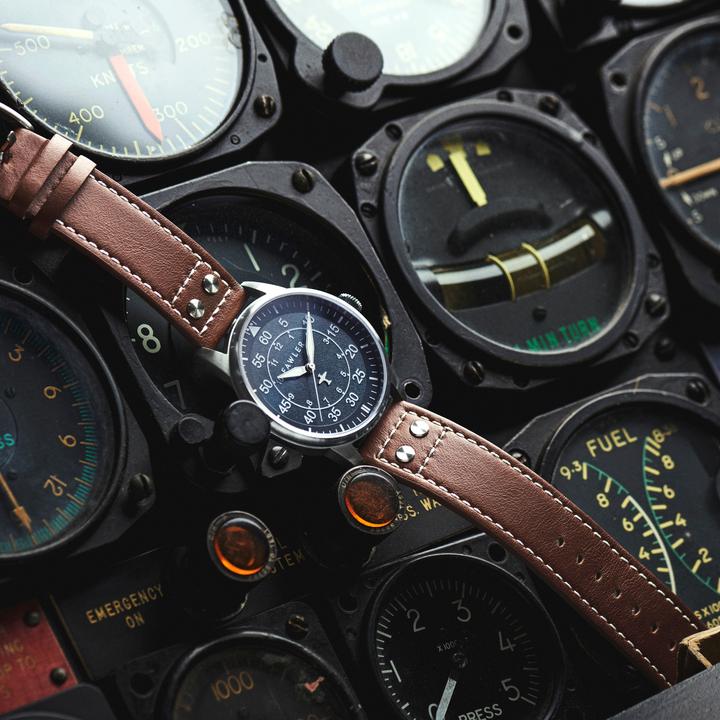 Actual product image Fawler Apollo (Pilot watch, 44 mm)