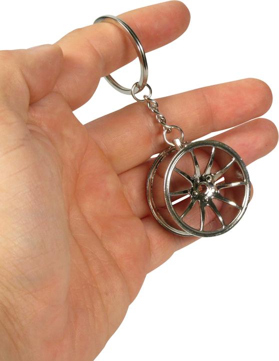 Immagine prodotto PhoneLook Porta-clés jantes de haute qualité Metal Sport Turbo Drift Key-chain Car Wheel