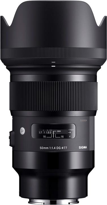 Produktbild Sigma 50mm f/1,4 DG HSM ART, Sony A (Sony A, Vollformat, APS-C / DX)
