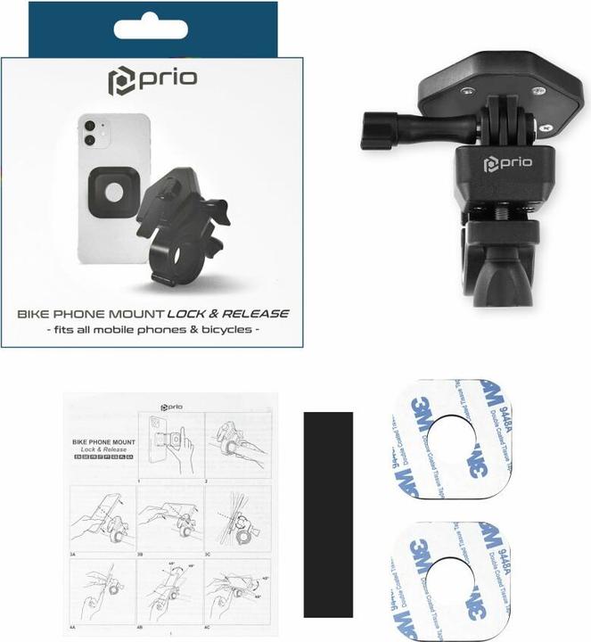 Produktbild prio Fahrrad Handyhalterung Lock & Release