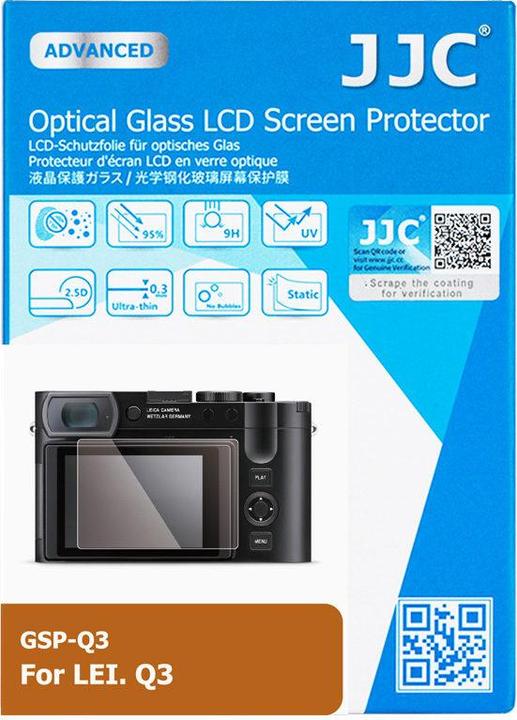 JJC GSP Q3 Optical Glass Protector (Displayschutz)