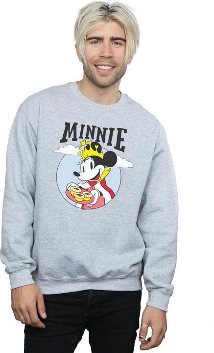 Actual product image Disney Mens Minnie Mouse Queen Sweatshirt (4XL)