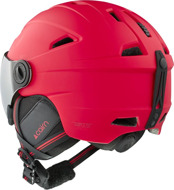 Image du produit Cairn Ski Helmet Impulse Visor Mat Magenta 55 (55 - 56 cm)