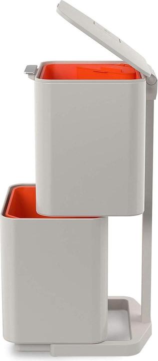 Actual product image Joseph Joseph Totem Pop 60L Waste Separation & Recycling Unit - Stone (60 l)