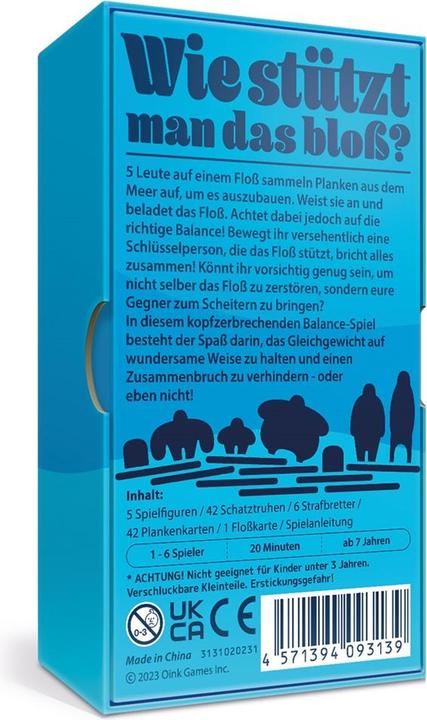 Image du produit Oink Games Sans radeau, rien ne va plus (d,f) (Allemand, Français, Anglais)