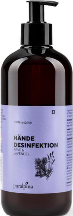 Image du produit Puralpina Désinfection des mains liq (500 ml)