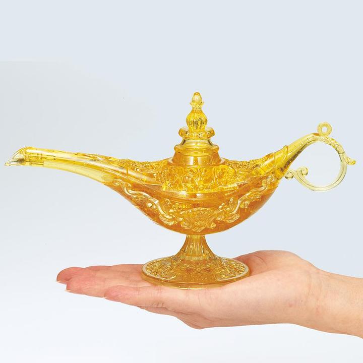 Produktbild HCM Kinzel HCM59186 - Crystal Puzzle: 3D Aladins Wunderlampe - 34 Teile, ab 14 Jahren (DE-Ausgabe) (34 Teile)