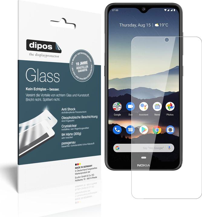 Actual product image Dipos Screen Protector Anti-Shock (1 Piece, Nokia 7.2)