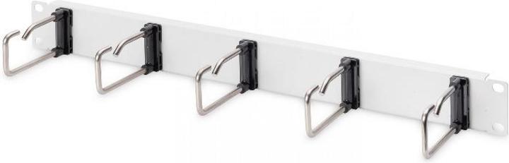 Digitus Panneau de rangement pour câbles avec supports en acier pour armoires de 482,6 mm (19 po), 1U