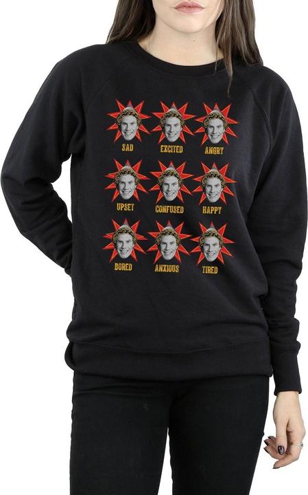 Actual product image Elf Womens/Ladies Buddy Moods Sweatshirt (L)
