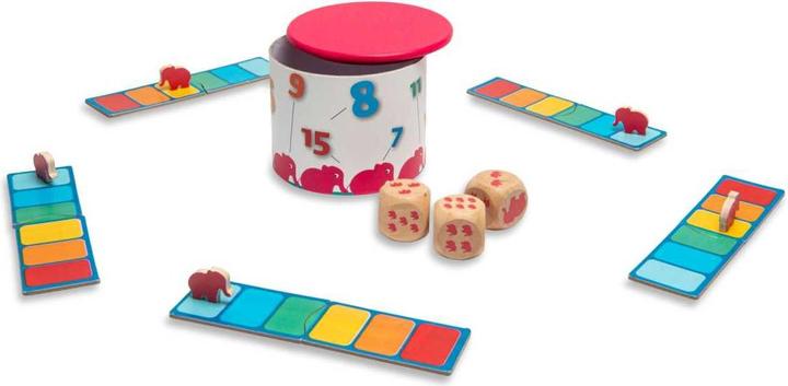 Produktbild BS Spiel 'Pinke Elefanten' (Deutsch, Französisch, Italienisch, Englisch)