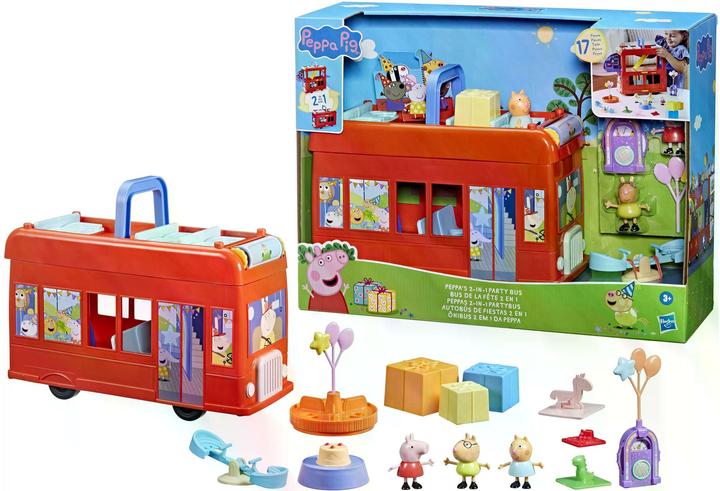 Image du produit Hasbro Pep Peppas 2 In 1 Party Bus
