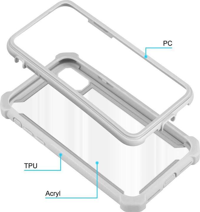 Produktbild Cadorabo Hybrid 2-in-1 Acrylic Cover (Apple iPhone XS Max)