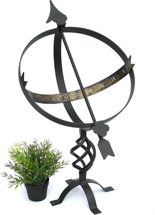 Produktbild DanDiBo Sonnenuhr Schwarz (40 cm)