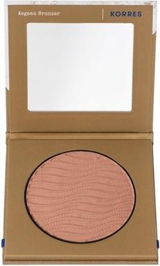 Korres Aegean Bronzer Warm Shade Bronzing Powder für einen natürlich aussehenden, sonnengeküssten Glow (Warm Shade, Bronzer, 81 g)