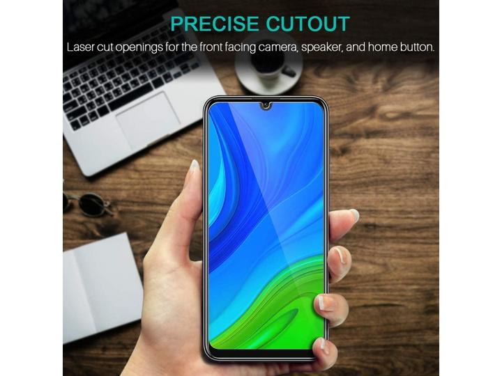 Actual product image Screenguard Huawei P Smart 2020 bulletproof glass protective film Case Friendly Design (1 Piece, Huawei P Smart (2020))
