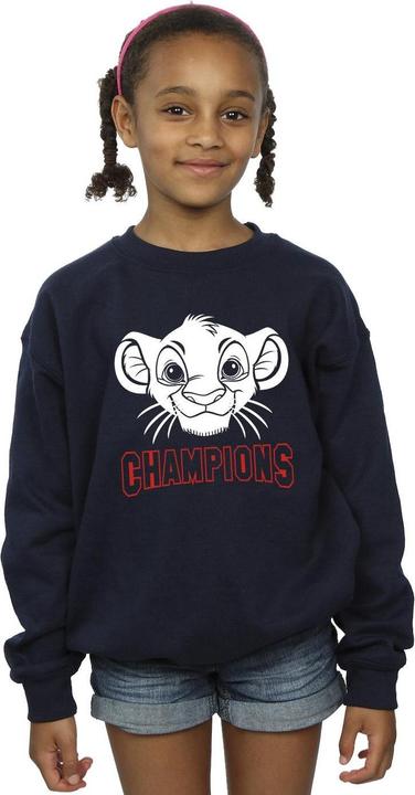 Immagine prodotto Disney The Lion King Simba Face Champion Felpa Ragazze (116)
